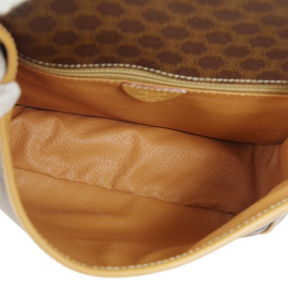 CELINE Macadam Ring Motif Cross Body Shoulder Bag - Picture 7 of 11